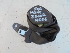 PEUGEOT 206 2006 3 DOOR N/S REAR SEAT BELT - PASSENGER REAR