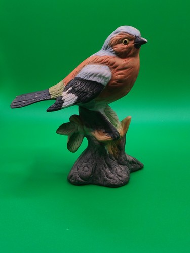 Ceramic chaffinch bird - ceramic,