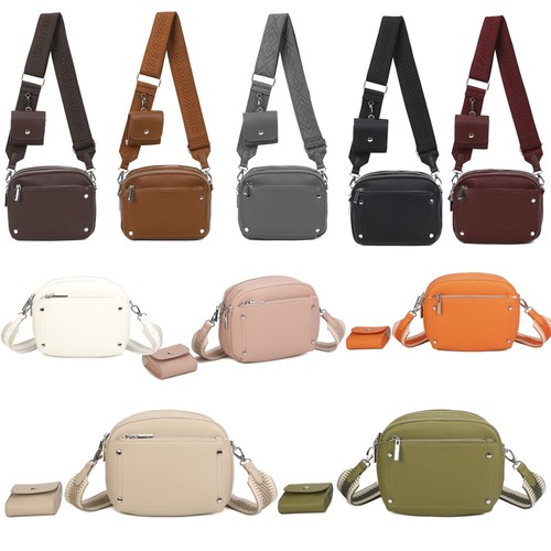 Ladies crossbody bag - crossbody, wide