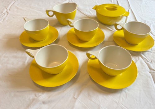Vintage melaware tea set - vintage,