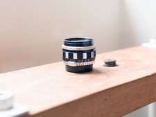 RARE/EARLY “ZEBRA” Asahi Pentax Auto Takumar 55mm f/1.8 / M42 Mount Superb Cond.