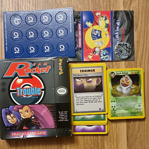 Pokémon tcg team rocket - tcg,
