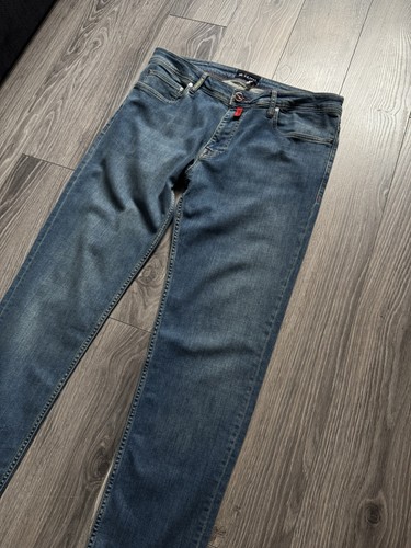 Kiton blue classic denim - denim, jeans