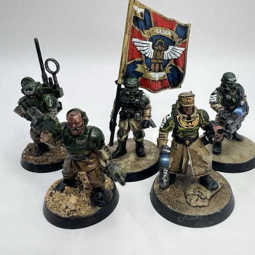 Cadian command squad well - cadian,
