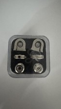 Schaller Genuine S-Lock Guitar Strap Locks Pair Nickel