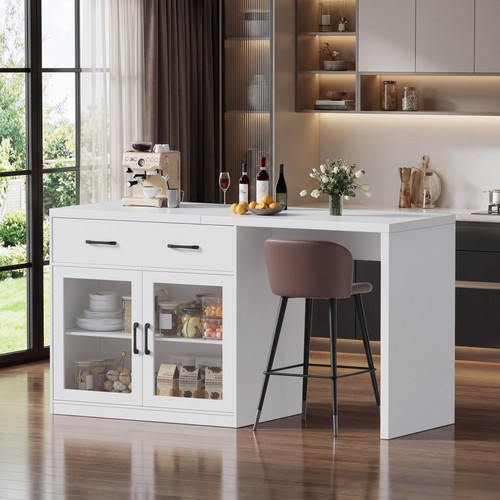 Kitchen island with storage - island,