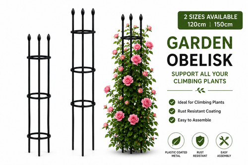 New garden obelisk outdoor - new,