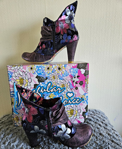 Irregular choice miaow purple - irregular,