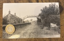 1541. UNKNOWN STATION SCOTLAND British railway photograph