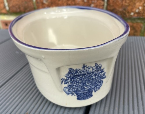 Vintage french glazed pottery - glazed,