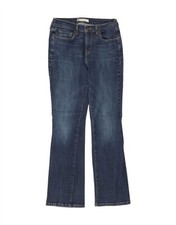 LEVI'S Womens 529 Bootcut Jeans W29 L32 Blue Cotton QL10