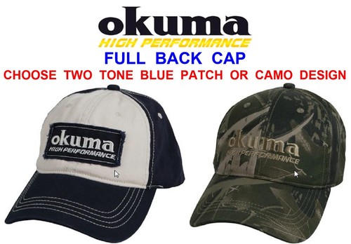 Okuma full back baseball cap - full,