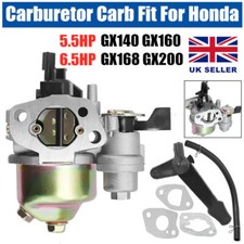 Carburetor For Honda 5.5Hp 6.5Hp Petrol GX160 GX140 GX200 168F Engine w/Gaskets