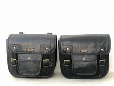 Distressed Leather Motorcycle