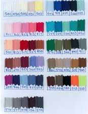 4" 5" 6" 7" Inch Nylon Closed End Zip YKK Zipper skirt trouser dress 55 Colours
