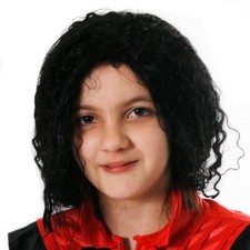 CHILD'S WET LOOK JACKO WIG