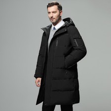 Men Duck Down Jacket Long