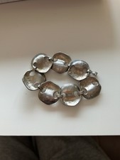 925 sliver chunky bracelet