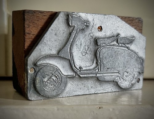 Vintage lambretta scooter - vintage,