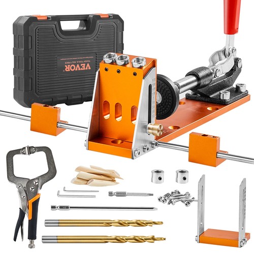 Vevor pocket hole jig kit - pocket,