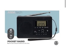 Asda Tech pocket radio and