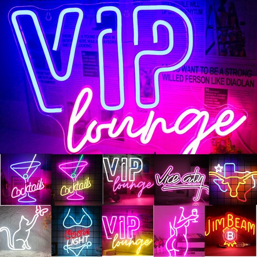 Usb neon sign light - light, wall