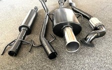 VAUXHALL ASTRA Mk4 COUPE 1.8L 16V TWIN BOX SPORTS EXHAUST 01-05 3" R/Out Tip