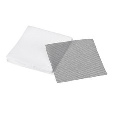 1 Set 4" Black White Plastic