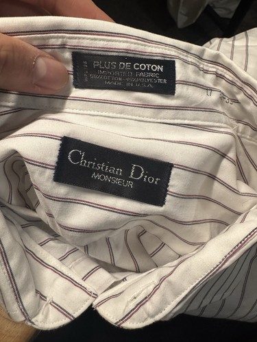 Christian dior cotton - cotton, button