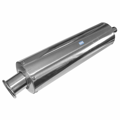 Chrom end silencer - end,