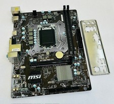 MSI H110M PRO-VH MS-7996 Socket LGA1151 DDR4 Micro ATX Motherboard & Back Plate