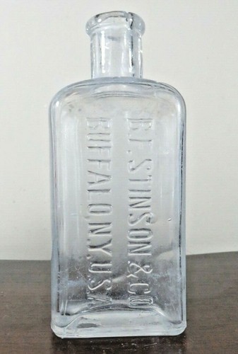 Antique applied top bottle - b, f