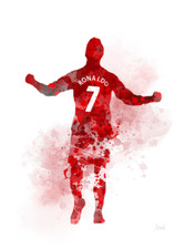 Cristiano Ronaldo ART PRINT