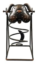 Iron Dog Wine Bottle Swing