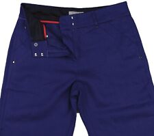 M&S Womens Marks and Spencer Purple Linen Trousers Size 20 Medium DEFECTS