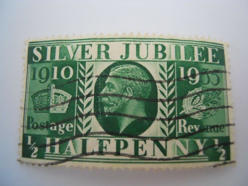 King george 1935 - king, silver