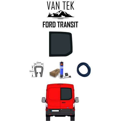Ford transit passenger - transit, side