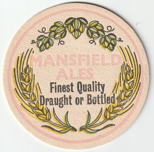 Beer mat mansfield - beer,
