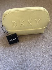 DKNY Make-Up Bag Yellow 