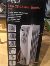 Minstral 5 Fin Oil Column Heater (1000W)