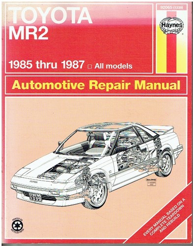 Toyota mr2 mk1 dohc - toyota,
