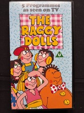 The Raggy Dolls - VHS Video Tape 5 Cartoons 