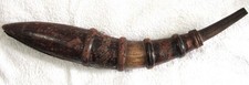 Vintage powder horn - vintage,