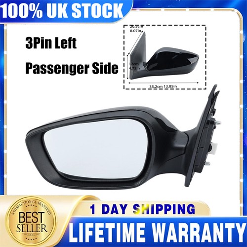 Left wing mirror manual - wing,