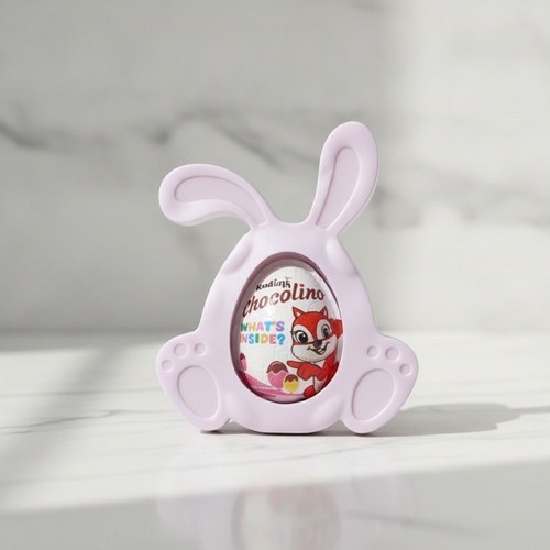 Handmade resin pink easter - handmade,
