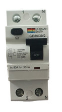 DORMAN SMITH RCD 80A 30mA D/POLE CE80/30/2 LOAD PRO COMPATIBLE X1