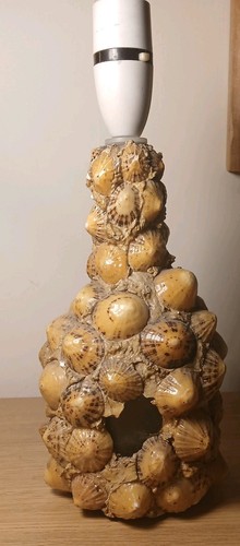 Table lamp seashell light - seashell, 31cm