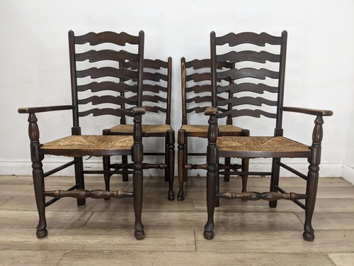 Dining chairs antique oak - antique,