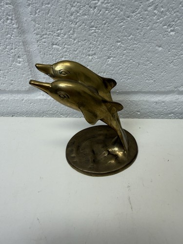 Brass onyx double dolphin sea - double,