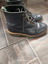 Trickers stow navy blue - trickers, 'stow'
